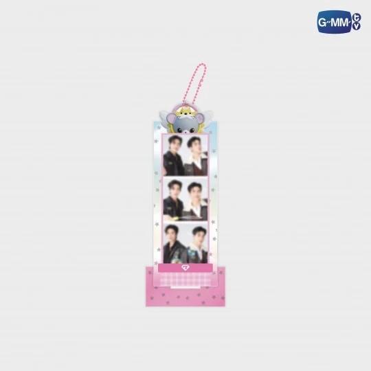 LOOK KHUNNOO PHOTO STRIP FRAME ACRYLIC STAND AND KEYCHAIN WITH