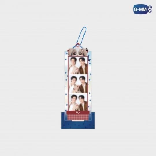 WESLEY PHOTO STRIP FRAME ACRYLIC STAND AND KEYCHAIN WITH