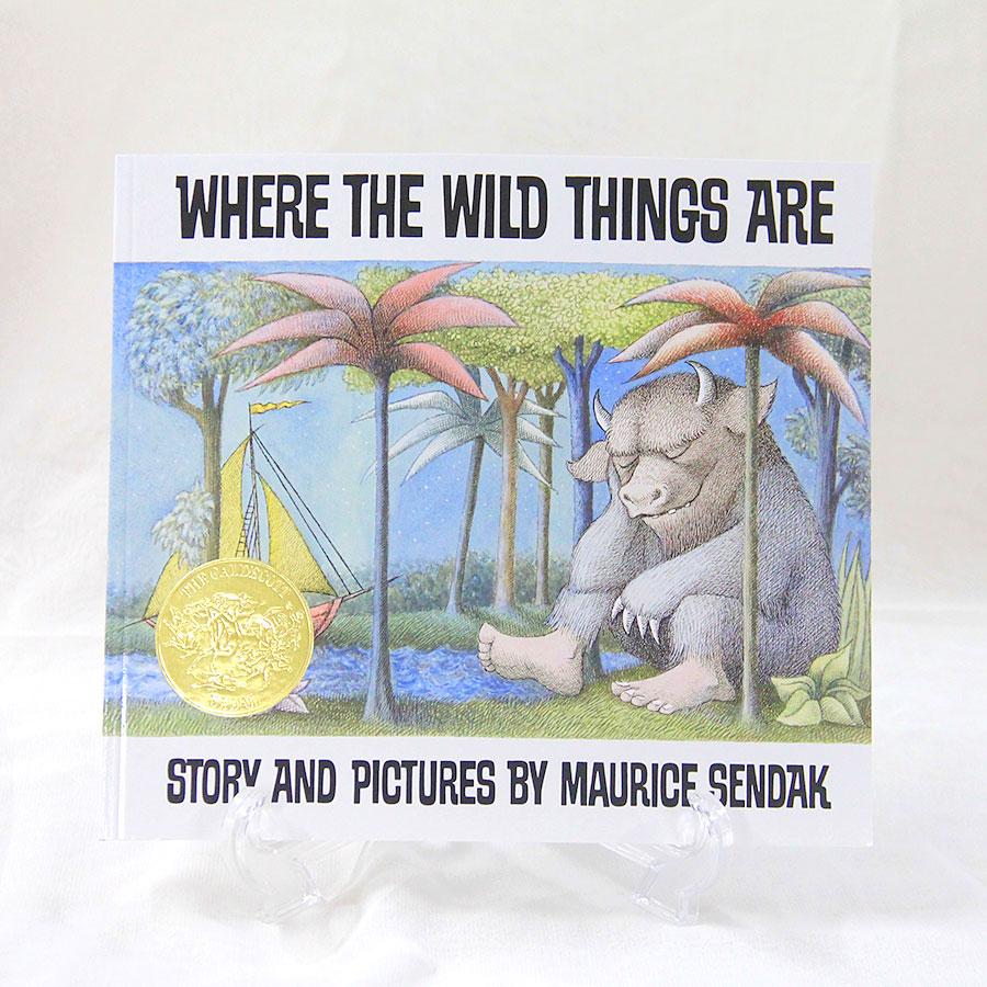 かいじゅうたちのいるところ（英語絵本）WHERE THE WILD THINGS ARE ハードカバー モーリス・センダック 怪獣 外国の絵本 ...