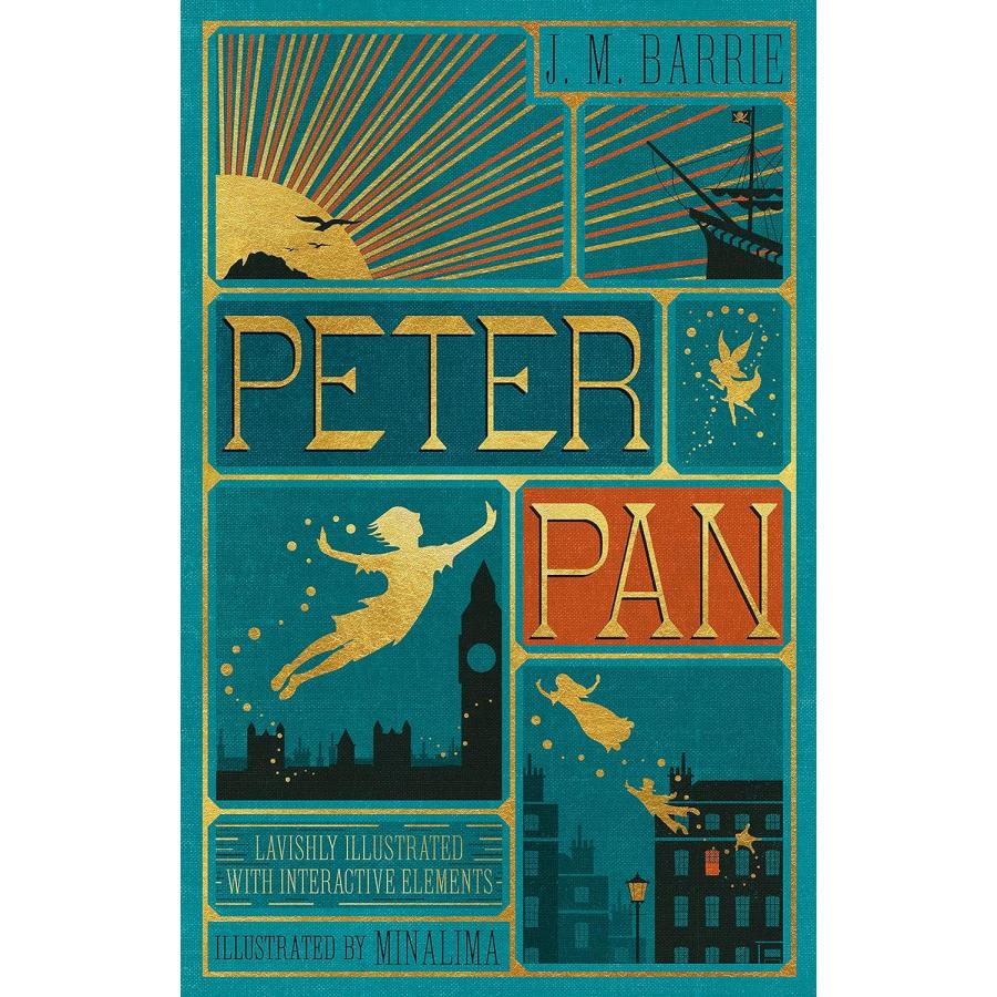 PETER PAN:INTERACTIVE（英語絵本）ピーターパン ミナリマ 外国の絵本