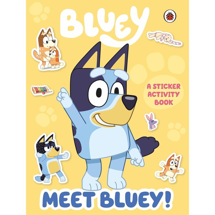 MEET BLUEY! STICKER ACTIVITY BOOK【予約注文商品】【注文後約1ヵ月
