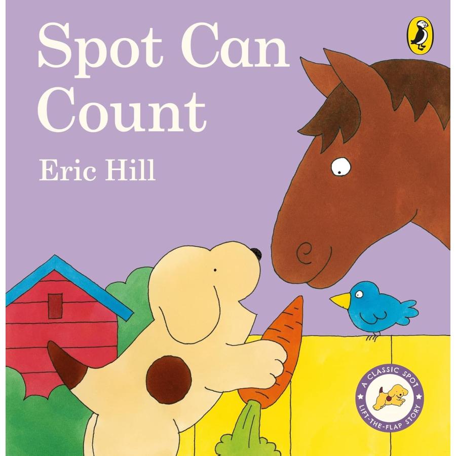 SPOT CAN COUNT（英語絵本）エリック・ヒル コロちゃん ボードブック