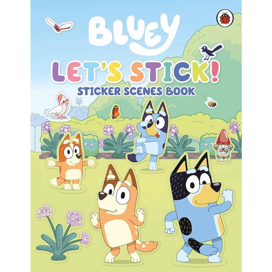 BLUEY:LET'S STICK! STICKER SCENES BOOK【予約注文商品】【注文後約1