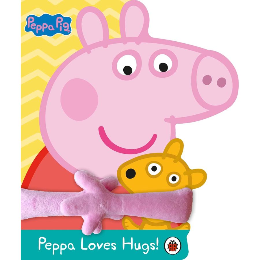 PEPPA PIG:PEPPA LOVES HUGS（英語絵本）ペッパピッグ ボードブック
