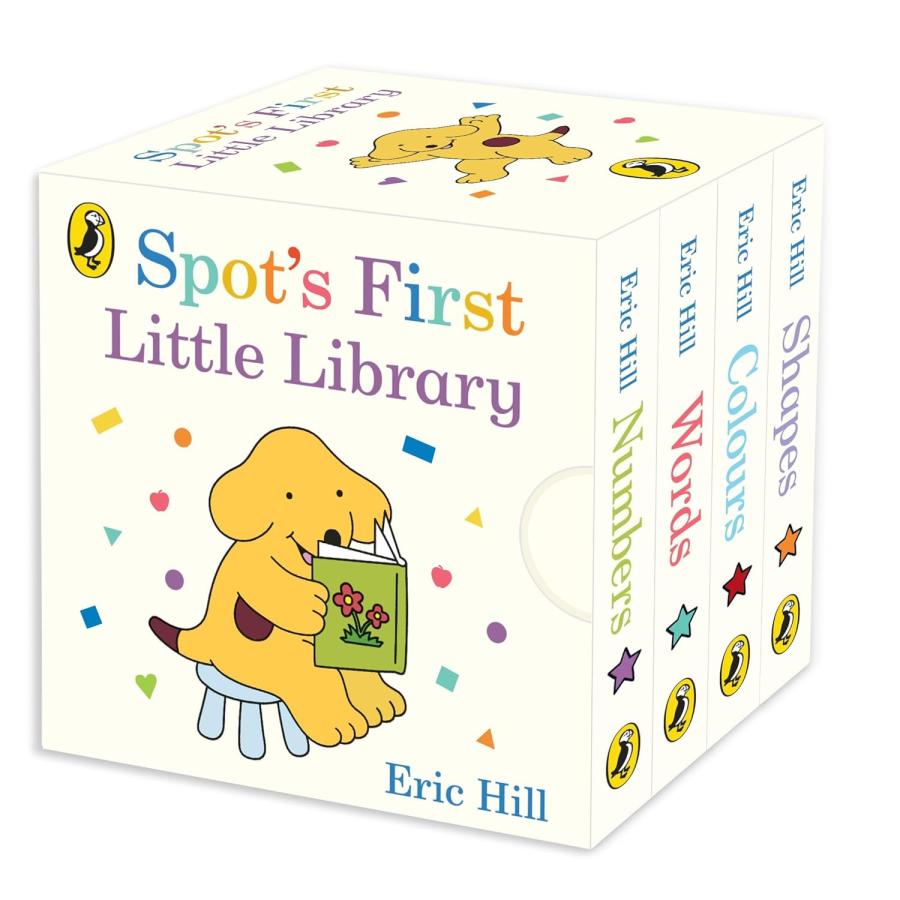 SPOT'S FIRST LITTLE LIBRARY（英語絵本）エリック・ヒル コロちゃん