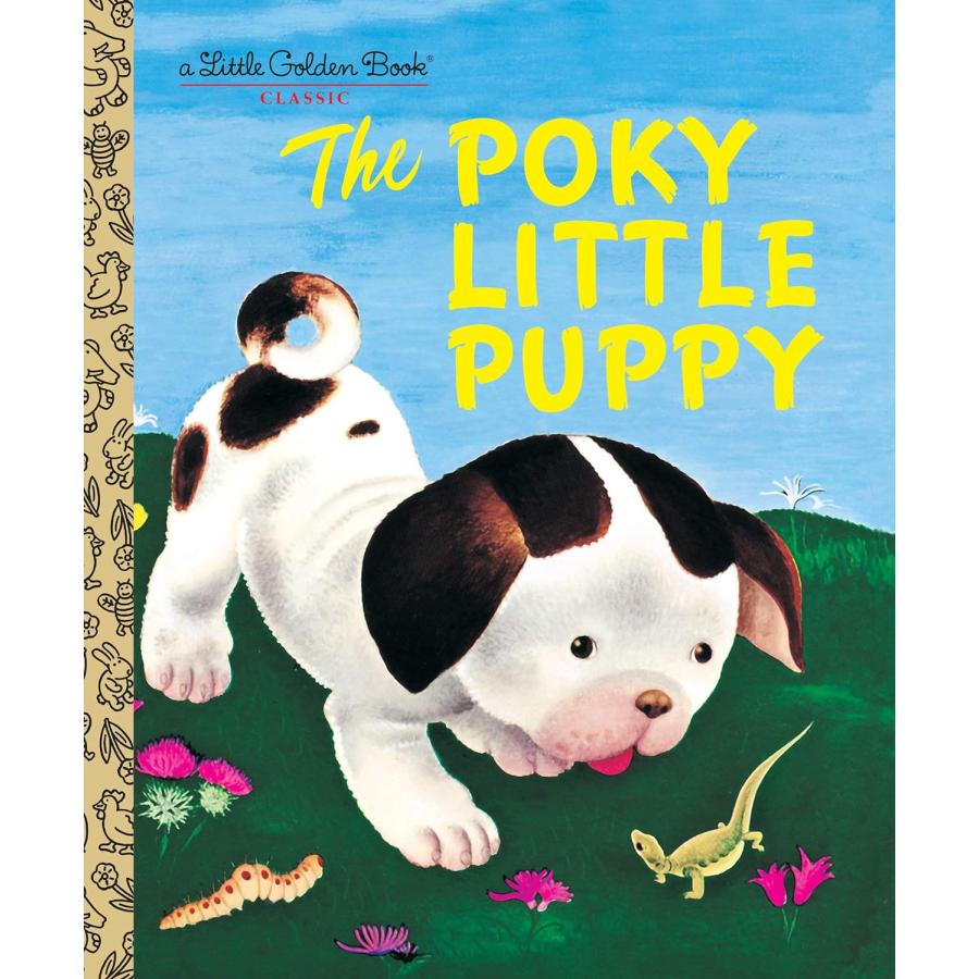 THE POKY LITTLE PUPPY（英語絵本）子犬 Little Golden Book 幼児 〜 3