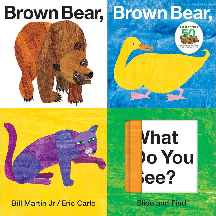 SLIDE AND FIND:BROWN BEAR,BROWN BEAR(英語絵本)スライド SLIDE AND FIND:BROWN BEAR,BROWN BEAR(英語絵本)スライド