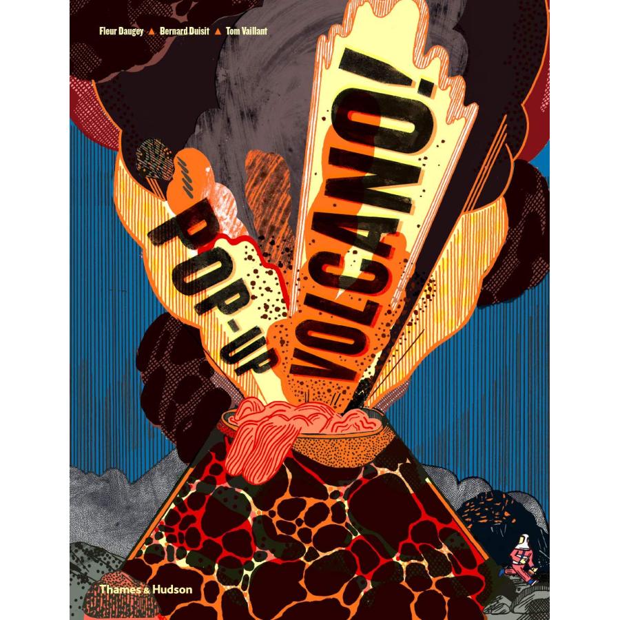 POP-UP VOLCANO!（英語絵本）火山 ポップアップ しかけ絵本 とびだす