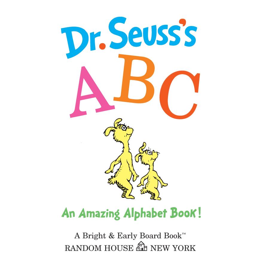 ドクター・スース（英語絵本）DR. SEUSS'S ABC アメリカで大人気