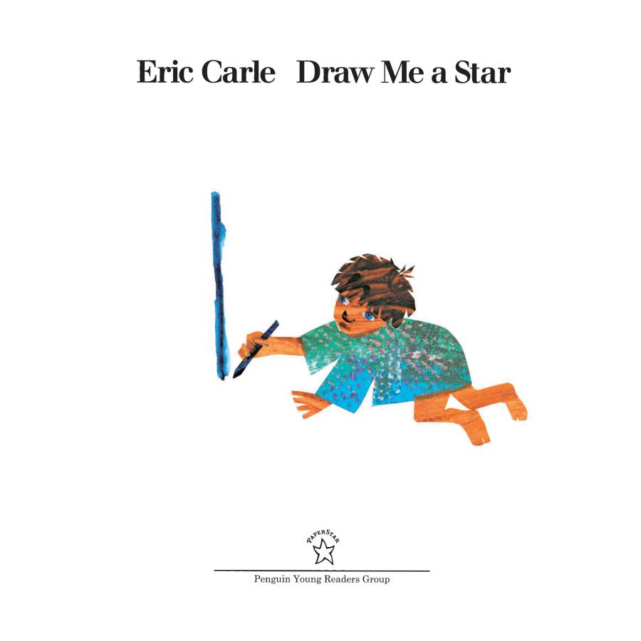 おほしさまかいて!（英語絵本）DRAW ME A STAR　エリック・カール　はらぺこあおむし　アート　2歳〜4歳｜nippanips｜03