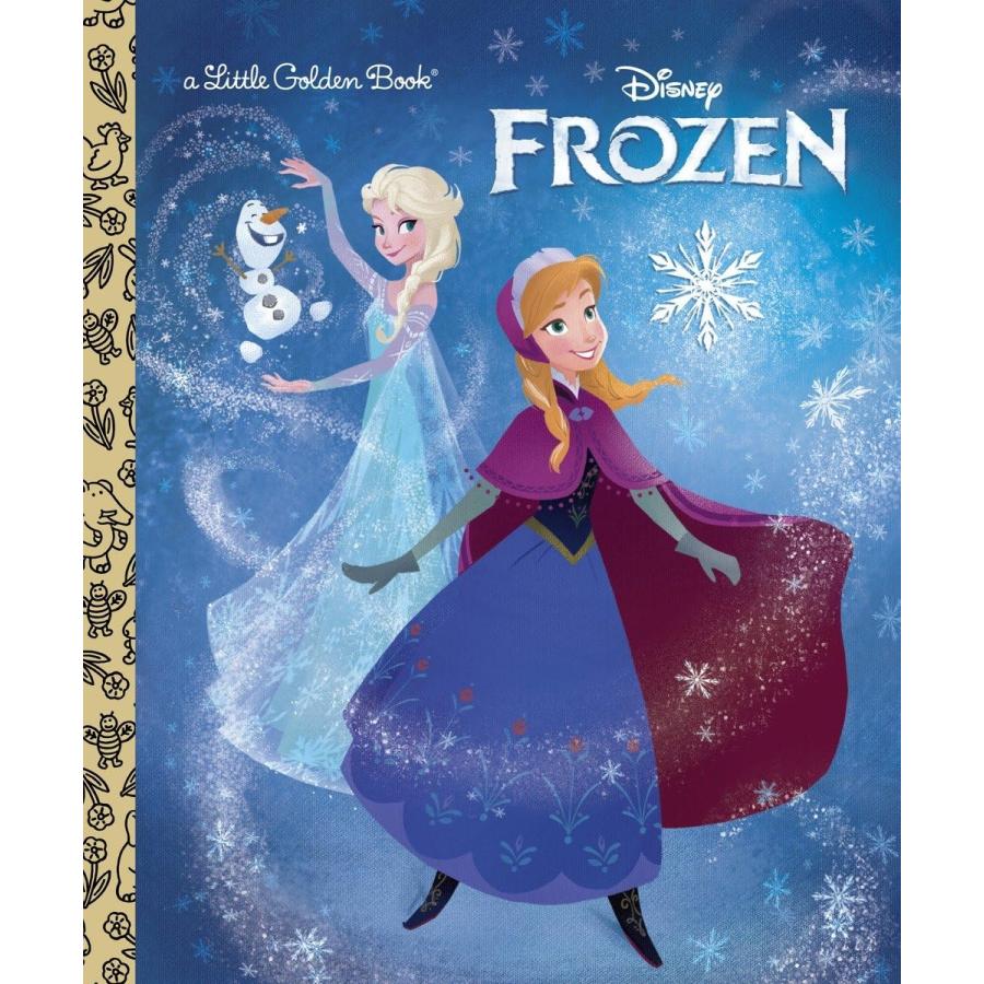 FROZEN:LITTLE GOLDEN BOOK（英語絵本）アナと雪の女王 エルサ