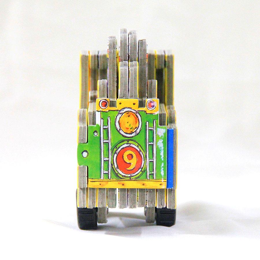 MINI-WHEELS BOOKS：THE MINI-EXPRESS ボードブック 幼児用 しかけ絵本