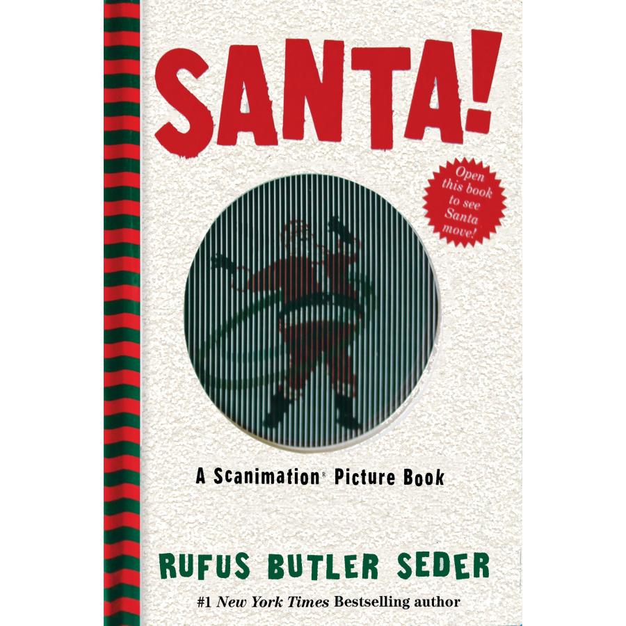 SANTA!(SCANIMATION BOOK) サンタ（英語版） しかけ絵本 スキャ