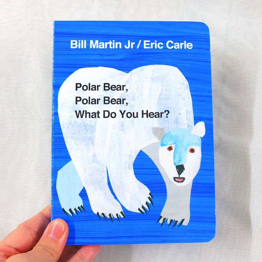しろくまくん なにがきこえる？（英語絵本）POLAR BEAR,POLAR BEAR