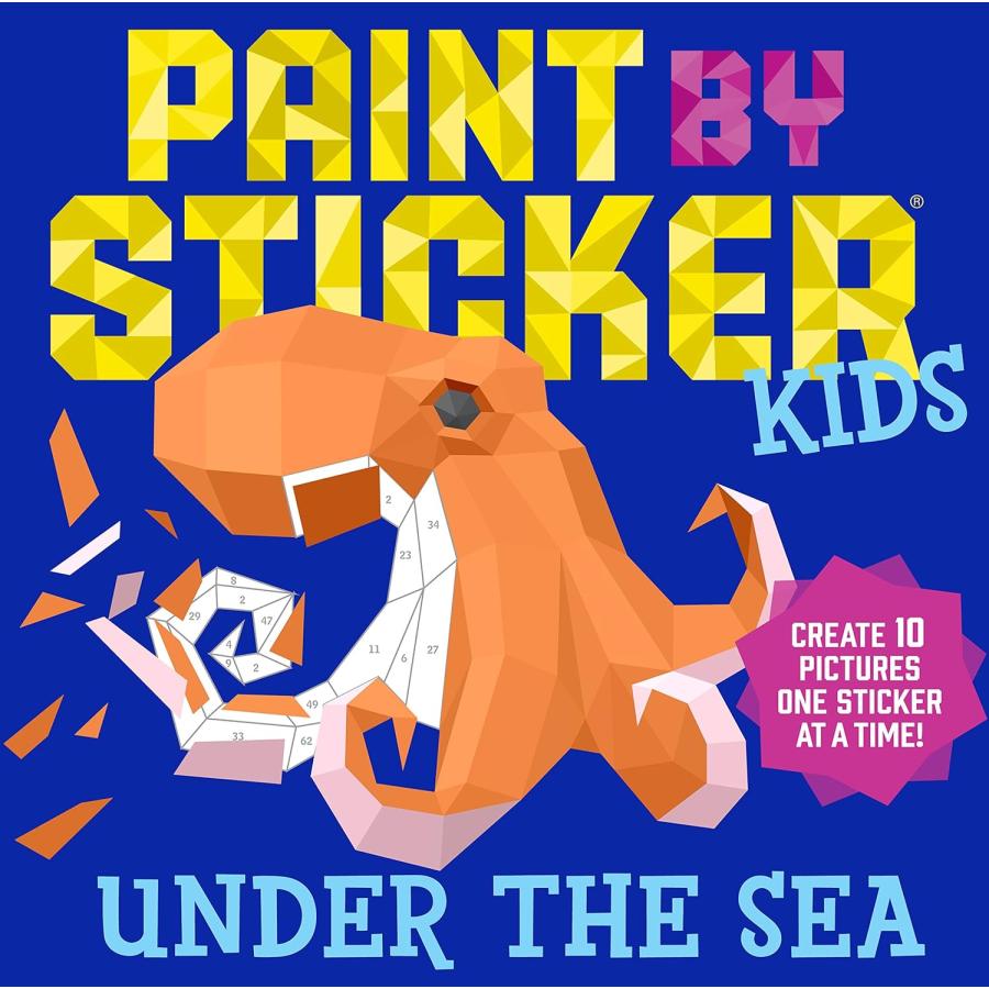 PAINT BY STICKER KIDS:UNDER THE SEA ステッカーブック 海の