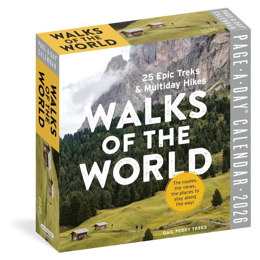2026年度版カレンダー】WALKS OF THE WORLD 2026(PAGE-A-DAY) 日めくり