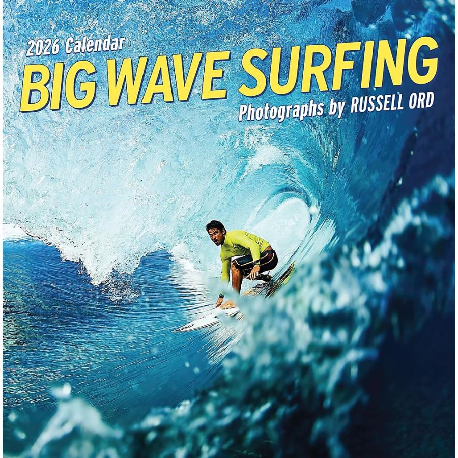 2026年度版カレンダー】BIG WAVE SURFING WALL CALENDAR 2026