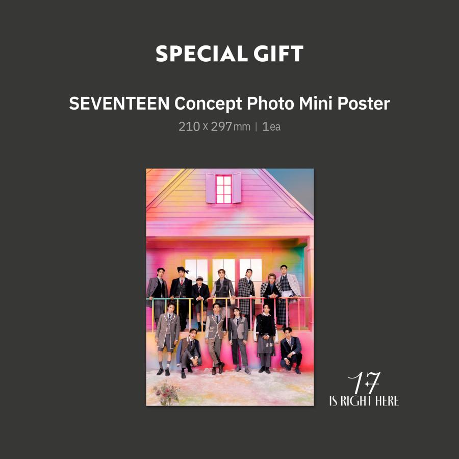 完全受注生産】THE PIANO SCORE : SEVENTEEN '17 IS RIGHT HERE' VOL.1