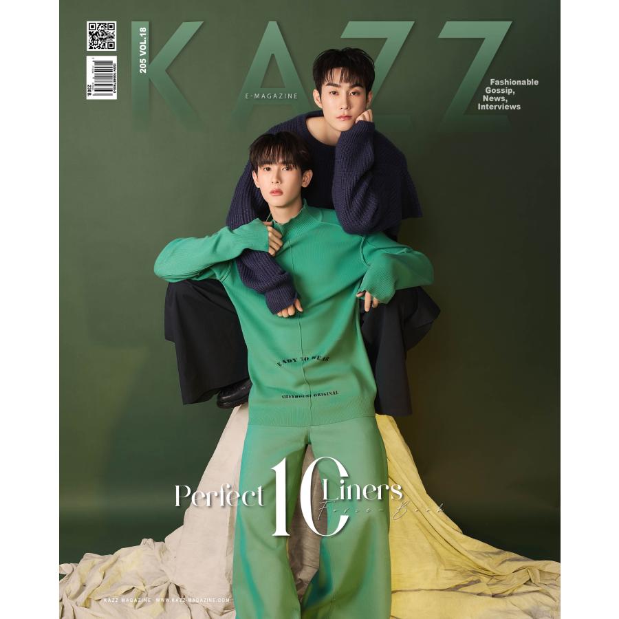 KAZZ MAGAZINE #205 Aパターン 表紙：FORCE&BOOK ポストカード【言語