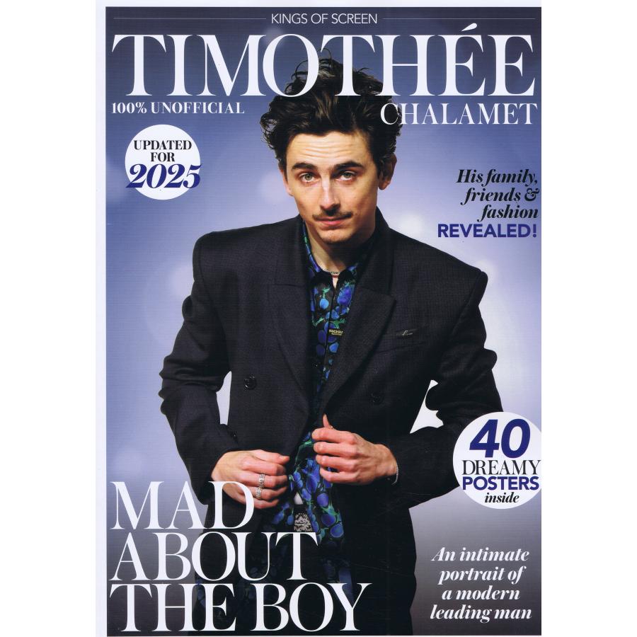 5/30発売予定：発売日以降の発送】KINGS OF SCREEN:TIMOTHEE CHALAMET