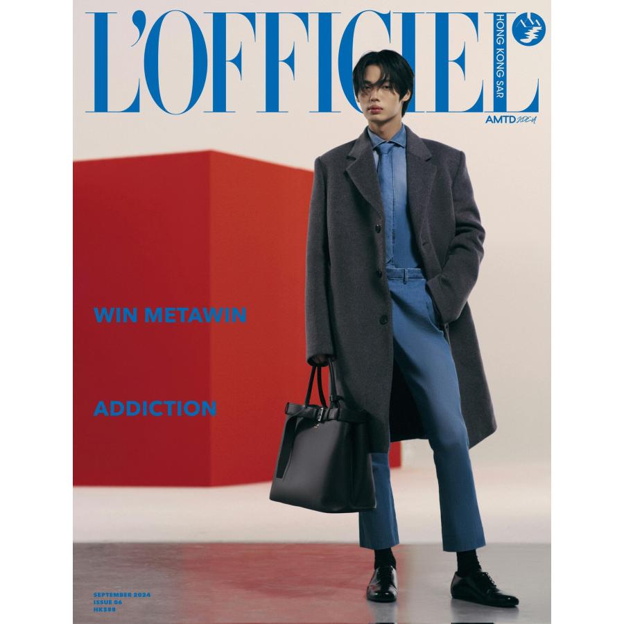 24年10/18発売予定】L'OFFICIEL HONG KONG :WIN 2024年9月号 表紙：Win