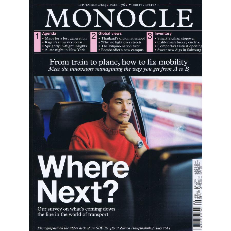 MONOCLE(SEP) イギリス雑誌 ライフスタイル トレンド グローバル