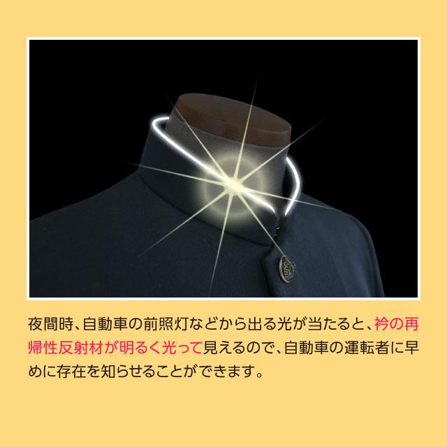 学生服 学ラン 上着 冬 全国標準型 A体 B体 ポリエステル100% 送料無料