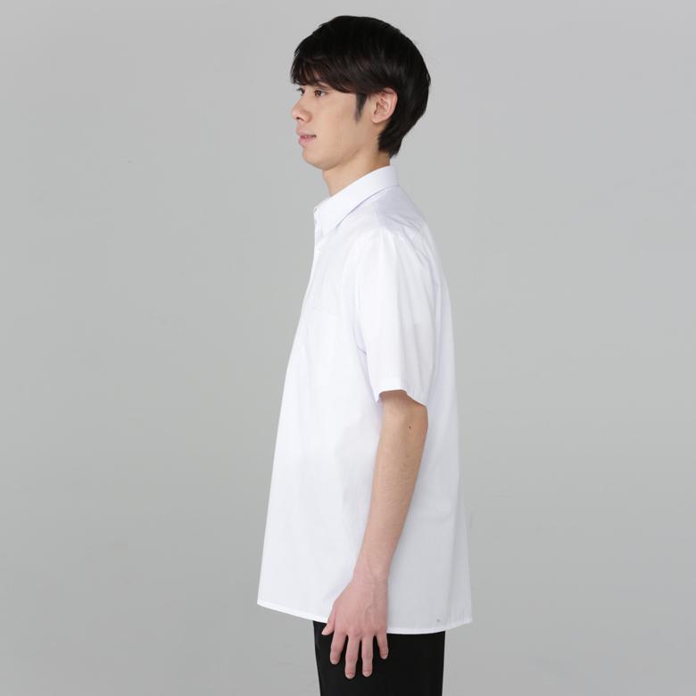 おすすめ スクールシャツ 学生服 男子 半袖 白 夏服 夏 学生服シャツ テトロン65 綿35 形態安定 2枚セット ワイシャツ Yシャツ カッターシャツ 中学生 高校生 Aynaelda Com