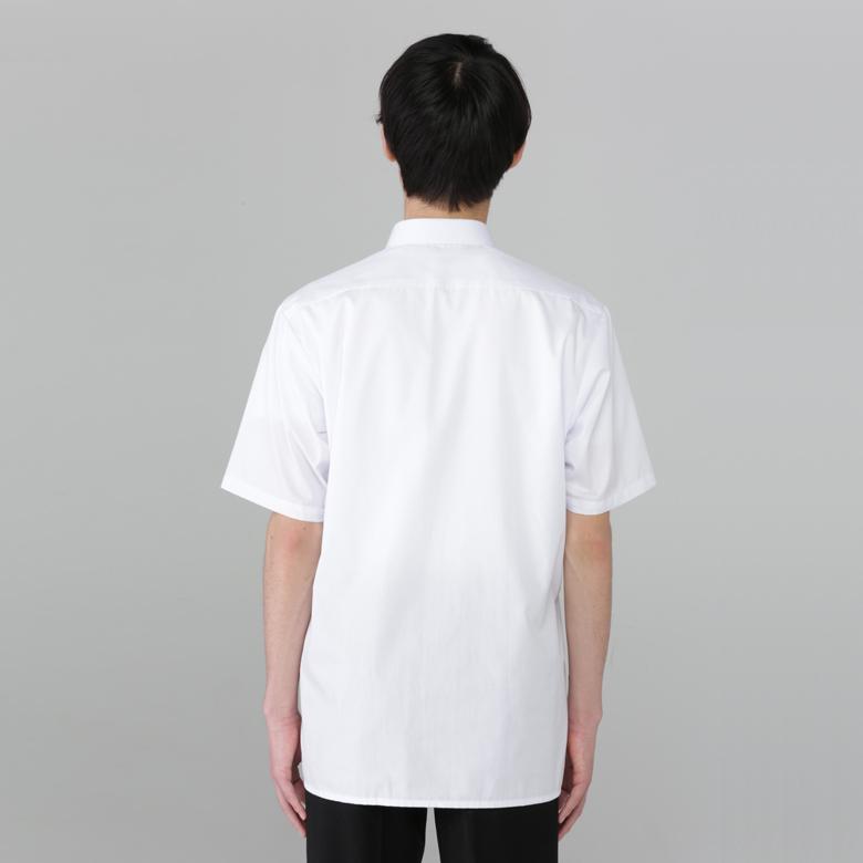 おすすめ スクールシャツ 学生服 男子 半袖 白 夏服 夏 学生服シャツ テトロン65 綿35 形態安定 2枚セット ワイシャツ Yシャツ カッターシャツ 中学生 高校生 Aynaelda Com