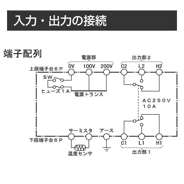 4段変温サーモ ニューセンサーIID センサー付（40m） : ニッポー