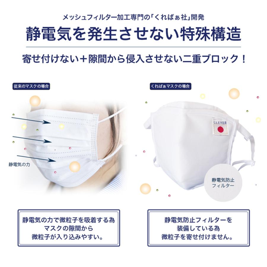 くればぁ ピッタリッチ 日の丸 マスク 再利用 可能 タイプ ホワイト