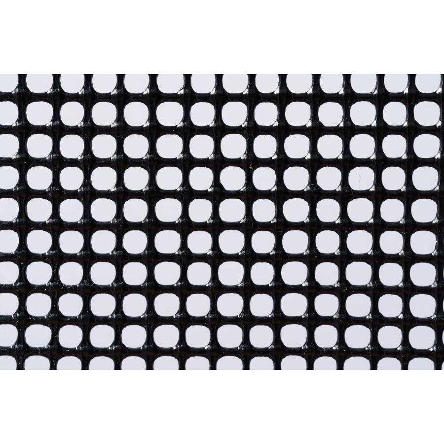 プラスチックネット トリカルネット H01 ブラック 幅1000mm 長さ20m