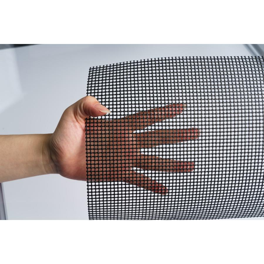 プラスチックネット トリカルネット H01 ブラック 幅1000mm 長さ20m