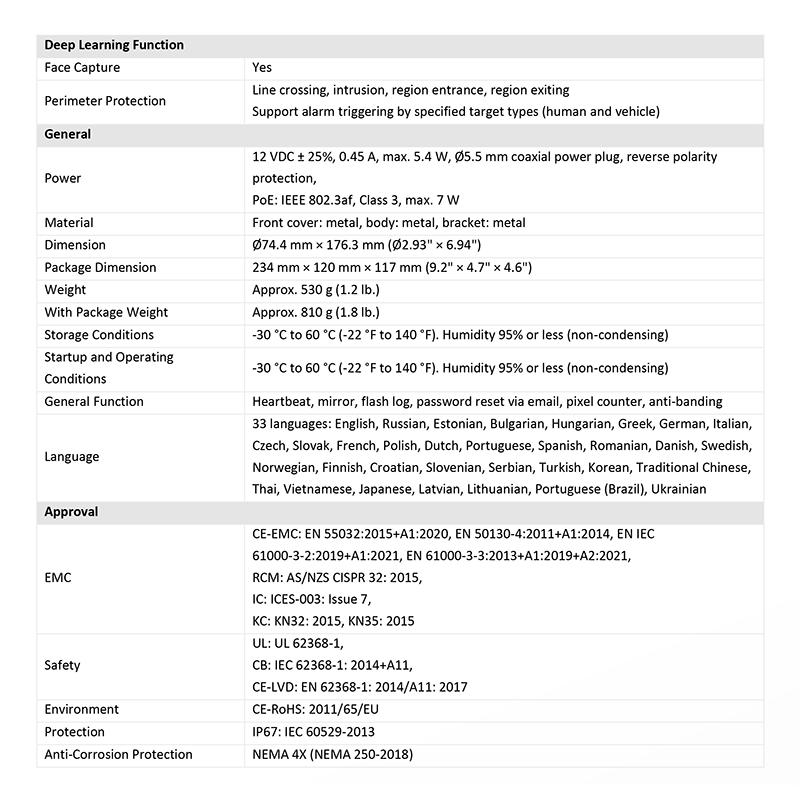 【提携倉庫】[HIKVISION] [IP-8M] 24時間カラーカメラ/DS-2CD2087G3-LIY/HikAI-ISP/侵入検知/ライン・エリア侵入検知/顔認識/IR+LED40M/SDカード可_4