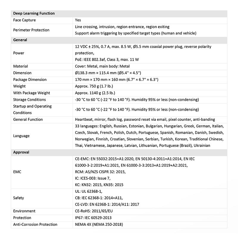 【提携倉庫】[HIKVISION] [IP-8M] 24時間カラーカメラ/DS-2CD2387G3-LIY/侵入検知/人・車両動作検知/顔認識/イベントアラーム/PoE/防水/耐衝撃_4
