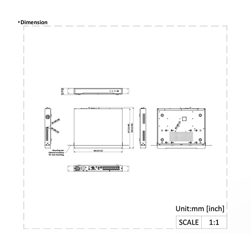 【提携倉庫より発送】[HIKVISION] [IP-NVR 16CH] FULL-HD IP NVR 16CH ネットワーク 録画機 12メガ録画対応 スマホ対応 2HDD IP 16PORT POE DS-7616NI-I2/16Pの画像