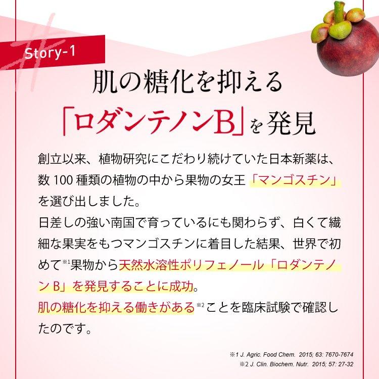製薬会社の糖化サプリ マンゴスティア 機能性表示食品 糖化ケア 抗糖化