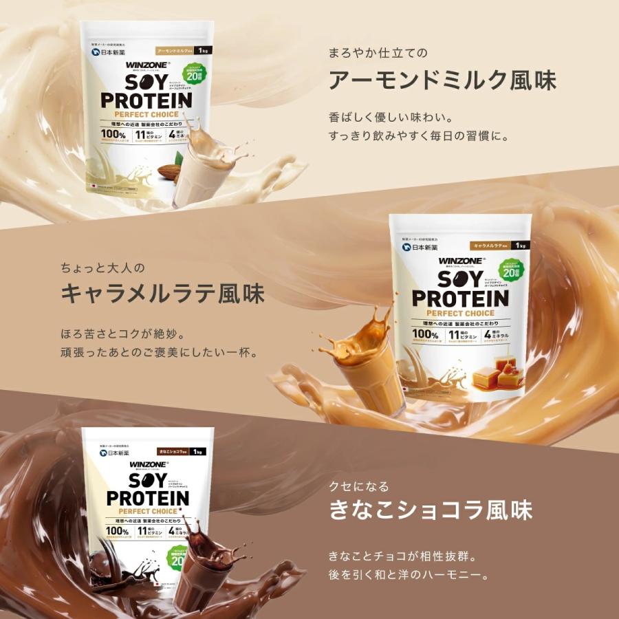 WINZONE 【期間限定！ポイント5倍 28日23:59まで】プロテイン ソイ