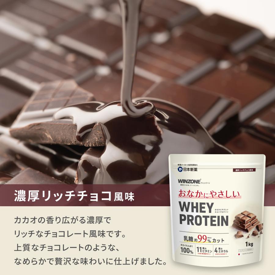 WINZONE おなかにやさしいホエイプロテイン 濃厚リッチチョコ風味 乳糖