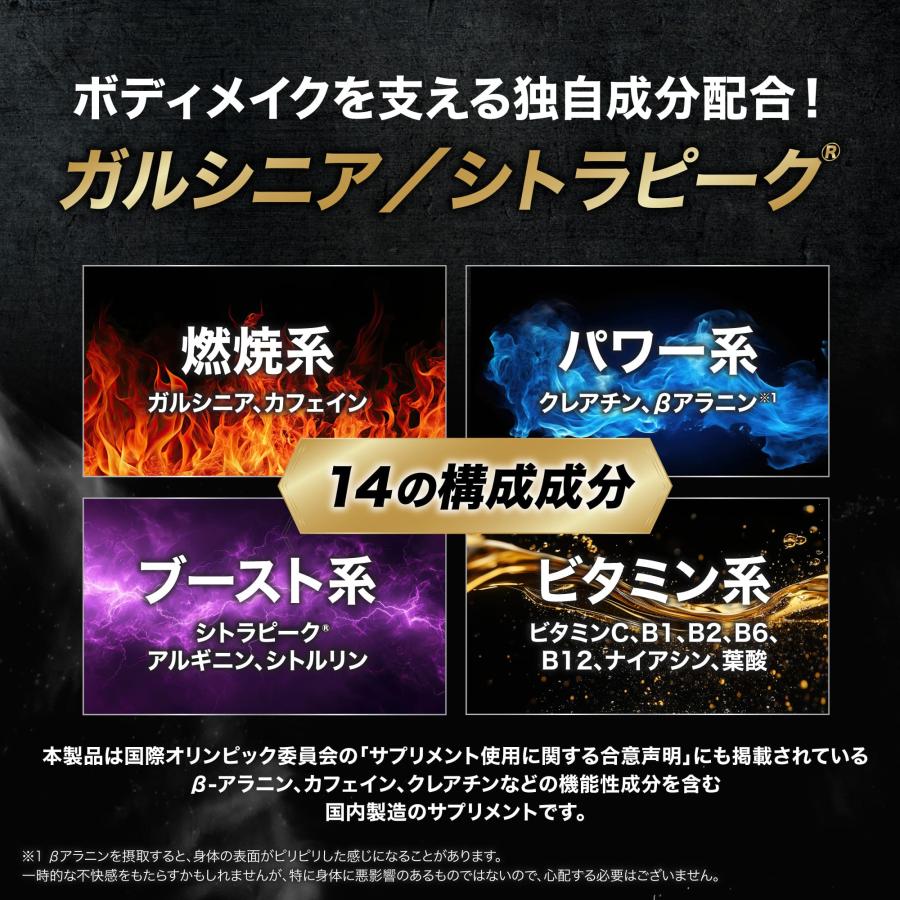 プレワークアウト+1REP ピーチ風味 WINZONE 日本新薬 筋トレ サプリ