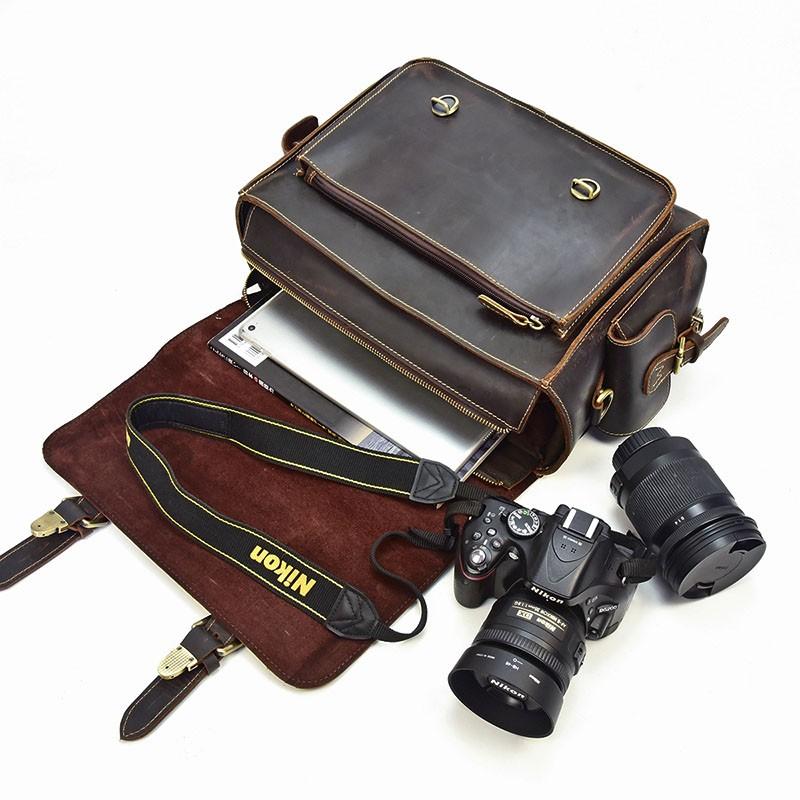 ほぼ未使用 カメラバッグ 本革 メンズ レトロ風 一眼レフトラベルバッグ 厚みレザー ショルダーバッグ アンティーク トラベルバッグ 硬い本革 自立可 【Z2179338689】(12350円)
