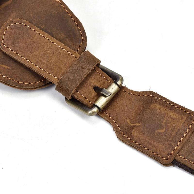 レザー ボディバッグ アンティーク メンズ 本革 ウエストバッグ 2way 斜めがけ ワンショルダーバッグ アウトドア ポーチ スマホ収納 紳士用 アウトドアバッグ Lmcb0518 サンリーバッグ専門店 通販 Yahoo ショッピング