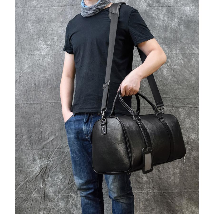本革 ボストンバッグ メンズ レザー トラベルバッグ シューズ収納 ブラック スポーツバッグ 機内持ち込み ゴルフボストンバッグ 旅行鞄 小旅行 出張 Lmtb071 サンリーバッグ専門店 通販 Yahoo ショッピング