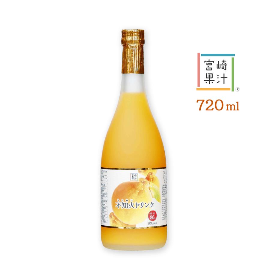ジュース [宮崎果汁] 不知火ドリンク 720ml /しらぬい 柑橘類 果汁入り