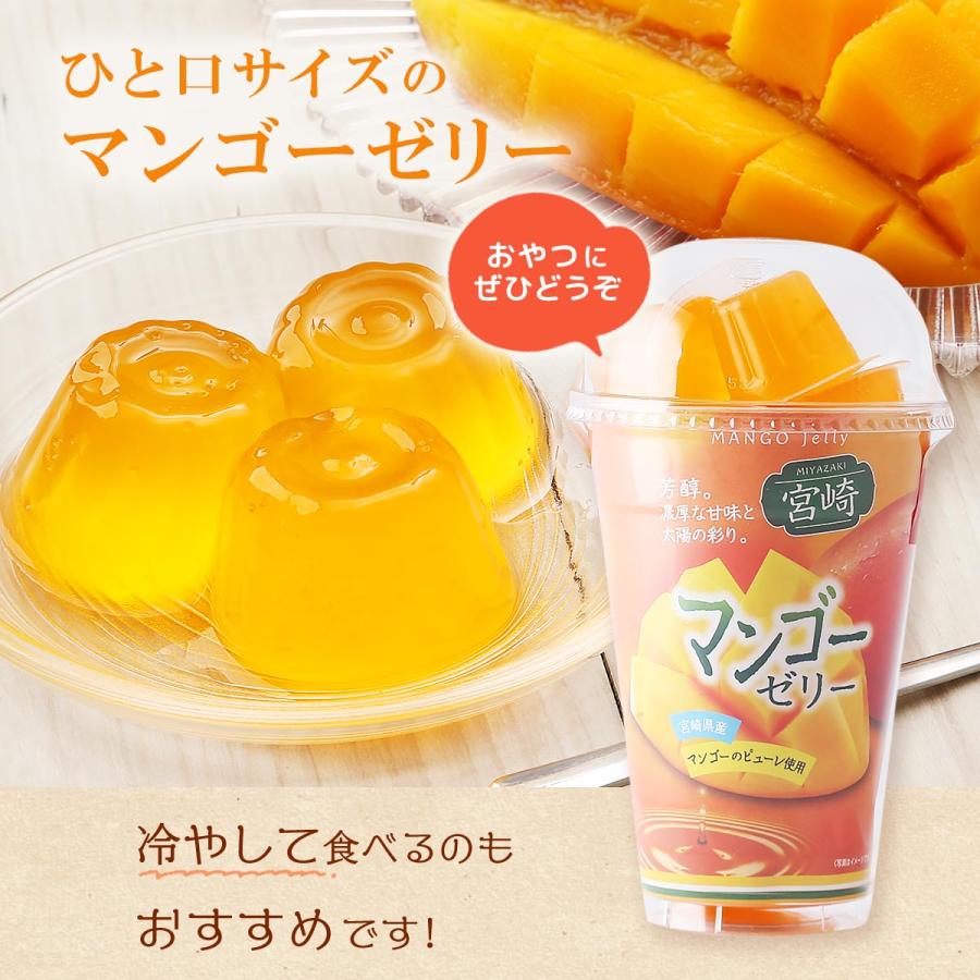 ゼリー [ユタカ商会] マンゴーポーションゼリー 22g×12個 /おやつ