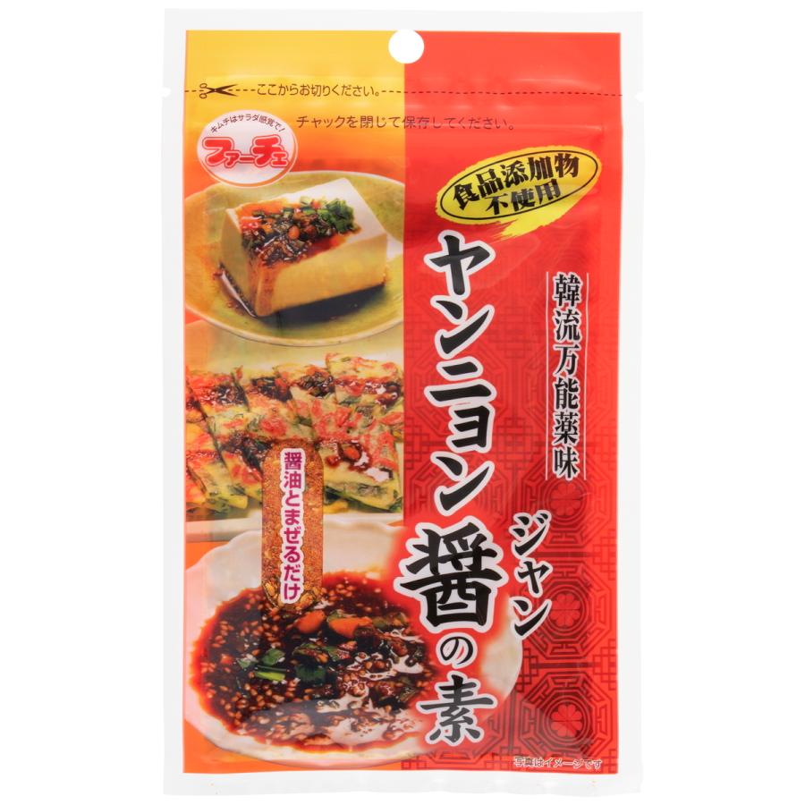 送料無料 [ファーチェフーズ] ヤンニョン醤の素 50g/韓国食品/切ってまぜるだけ/花菜/ファーチェ/ヤンニョン醤の素/韓国料理/白菜キムチ/大根/きゅうり｜nipponmarche