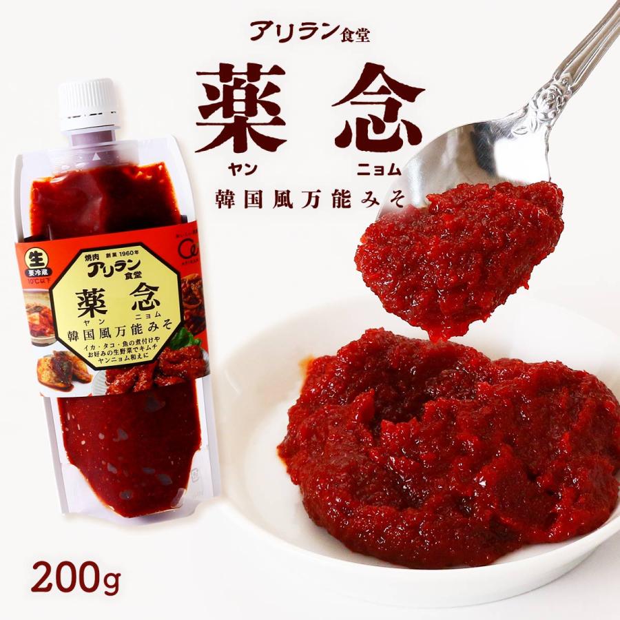 調味料 アリラン食堂 薬念 ヤンニョム 韓国風万能みそ 200g /調味料