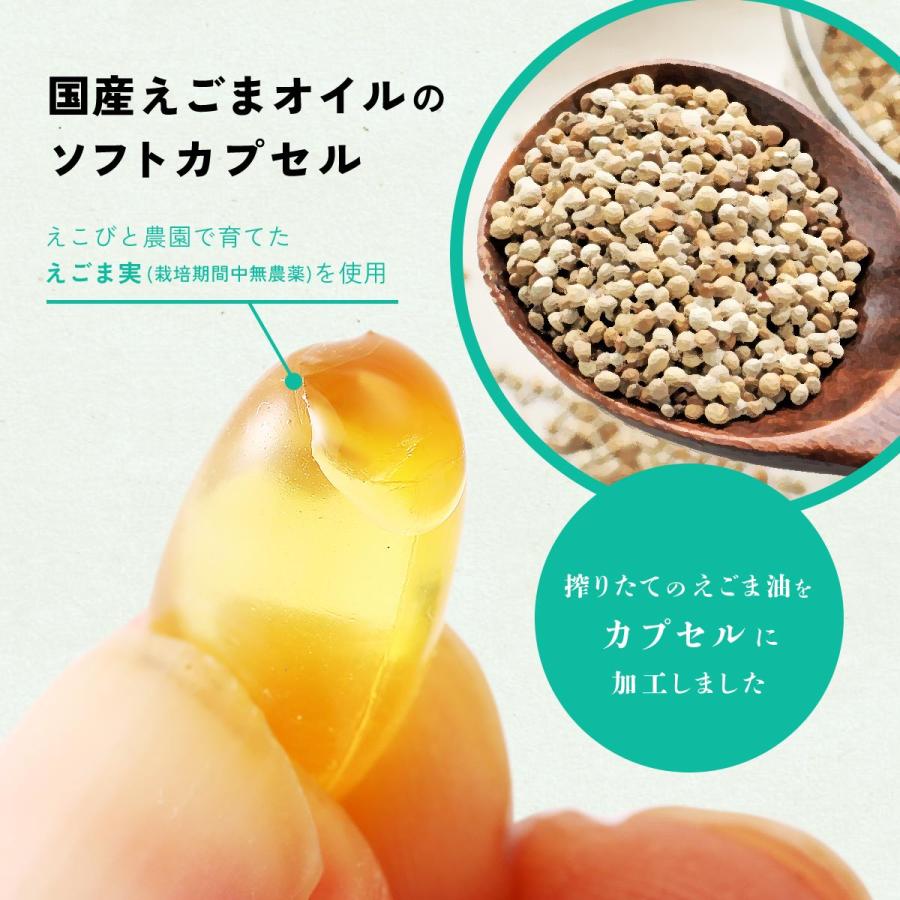 えごまカプセル えこびと農園 もっとえごま 国産えごまオイル