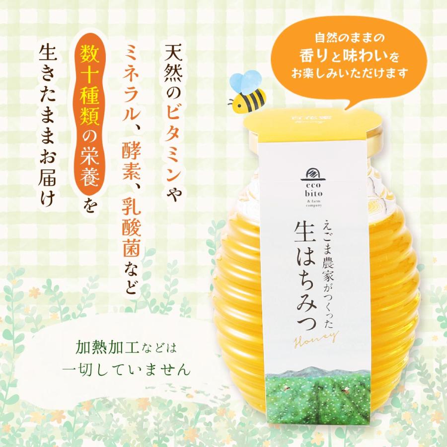 はちみつ えこびと農園 生はちみつ 瓶入り 200g /はちみつ 蜂蜜 佐賀県