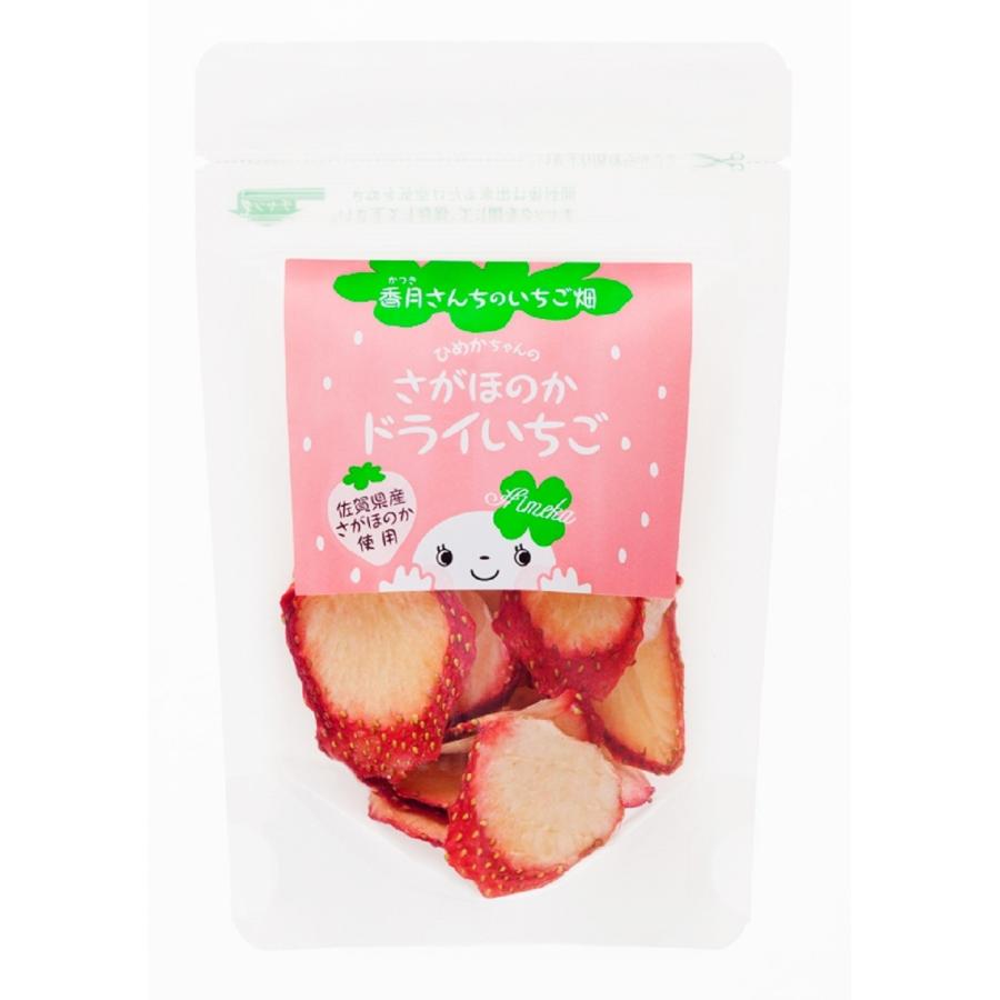 ドライフルーツ 香月さんちのいちご畑 さがほのかドライいちご 15g